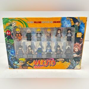 Naruto Anime Mini Figures Lot 12 Pcs Kakashi Sasuke Itachi Collectible Set NEW